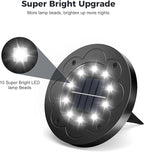 Brightown Solar Lights Outdoor Waterproof, 12 Packs LED In-Ground Solar Yard - Image 6