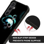 for Samsung Galaxy S23 FE Case, Skeleton Winding Snake Pattern Graphic Design - Image 5