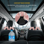 4PCS Car Hooks for Purses and Bags, Cute Bow Car Seat Headrest Hook, Car - Image 6