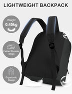 VASCHY Lightweight Backpack for School, Classic Basic Water Resistant Casual - Image 5
