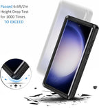 Lanhiem for Samsung S23 Ultra Phone Case, IP68 Waterproof Dustproof, Built-in - Image 5