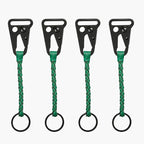 12 Sets Tactical Snap Hooks, Paracord Bracelets, Use - Image 6