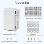 Junction Box, ABS Plastic IP65 Waterproof Dustproof Universal Electrical - Image 7