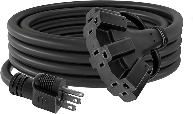 25FT 12/3 Outdoor Extension Cord by AHSGMK