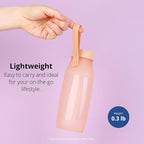 BLUE GINKGO Collapsible Water Bottle – Lightweight, Foldable Silicone Bottle - Image 4