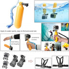 REFLEX CAMERA 50 in 1 Action Camera Accessories Kit Compatible - Image 3
