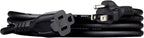Amazon Basics Extension Cord, 3 Prong Outlet Extender, Indoor Power Cord by AmazonBasics