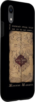 iPhone XR Harry Potter Marauder's Map Words Case - Image 3