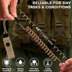 TECEUM Tactical Pistol Lanyard – 3+ Colors – Equipment Accessories - Image 5