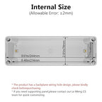 LeMotech IP67 Waterproof Junction Box ABS Plastic Project Box Dustproof - Image 3