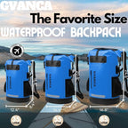 Waterproof Dry Bag Backpack for Kayaking, Roll Top Kayak Dry Backpack, Floating - Image 4