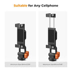 K&F CONCEPT Metal Phone Tripod Mount, Universal Smartphone Stand - Image 6