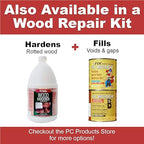 PC-Products Wood Repair Epoxy Paste and Wood Hardener Kit, PC-Woody 96 oz and - Image 2