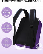 VASCHY Lightweight Backpack for School, Classic Basic Water Resistant Casual - Image 5