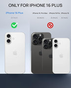Lanhiem Magnetic for iPhone 16 Plus Waterproof Case, Built-in Privacy Screen - Image 9