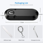 Long-Life Air Tracker Tags-1pc, Extended Battery Case Item Finder Compatible - Image 7