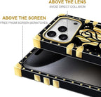 for iPhone 17 Pro Max Case Luxury Golden Decoration - Image 7