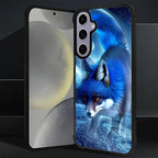 for Samsung Galaxy S24 S25 Case, Snowy Mountain Fox Lake Pattern Graphic Design - Image 6