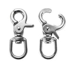 2 PCS 316 Stainless Steel Swivel Trigger Snap Hooks, 2.65” Heavy Duty Clips by AllNeedsTopGoods