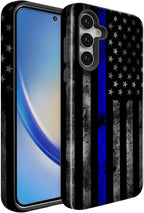 Compatible for Samsung Galaxy S25 Ultra 5G Case, Dual Layer Heavy Duty 2 in 1 by BSMOSPER
