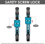 Gabbro Carabiner Clips Heavy Duty 12kN, Wiregate Aluminum Lightweight Caribeener - Image 4