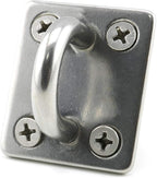 heyous 2 Set M8 Suspension Ceiling Wall Mount U Hook Anchor Hanger Stainless - Image 5