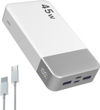 NOBIS Portable Charger, 20000mAh Power Bank, 45W Power Bank Fast Charging by NobisPowerbank