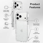 MOSNOVO for iPhone 17 Pro Max Case | Military Grade 6.6ft Drop Tested | Camera - Image 7