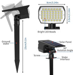 Tadyreal Solar Spot Lights Outdoor 10 Pack, Solar Landscape Spotlights - Image 6