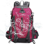 FENGDONG 40L Waterproof Lightweight Hiking, Travel Backpack - Image 3