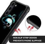 for Samsung Galaxy S23 Plus Case, Skeleton Winding Snake Pattern Graphic Design - Image 3