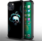 for iPhone 14 Plus Case, Skeleton Winding Snake Pattern Graphic Design Girl Boy - Image 3