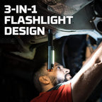 NEBO Big Larry 3 Work Light | Alkaline Batteries Included, 600 Lumens, 7 Light - Image 3