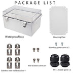 Outdoor Waterproof Electrical Box Junction Box Weatherproof IP67 ABS Plastic - Image 4