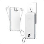 Portable Charger with Built in Cables, TESSAN 10000mAh Power Bank Fast Charging by TESSAN