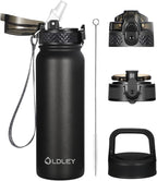 Oldley Insulated Water Bottle 20oz Water Bottles by OLDLEY