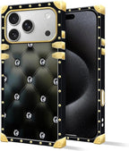 for iPhone 17 Pro Max Case Luxury Golden Decoration - Image 2