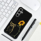 for Samsung Galaxy S24 S25 Plus Case, Pig Sunflower Yellow Sunshine Pattern - Image 7