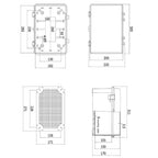 Outdoor Waterproof Electrical Box Junction Box Weatherproof IP67 ABS Plastic - Image 6