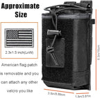 Molle Radio Pouch Tactical Radio Holder Nylon Police Radio Holster - Image 4