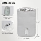 IX INOXTO Lightweight Insulated Cooler Bag Fits 1.5L & 2L Hydration Water - Image 5