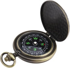 Create idea Retro Portable Compass Camping Survival Compass Metal Pocket by CreateIdea