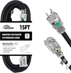 Indoor Outdoor Extension Cord Weatherproof by HONDERSON