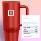IRON °FLASK Co-Pilot Insulated Mug w/Straw & Flip Cap Lids - Image 9