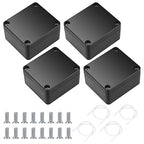 Project Box, IP65 Waterproof Electrical Project Case, ABS Plastic Dustproof by Fulushouxi