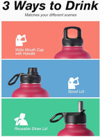 Half Gallon Water Bottle Insulated - Image 5