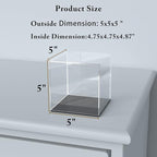SVENJBB Acrylic Display Case, Self-Assembly Display Cases - Image 4