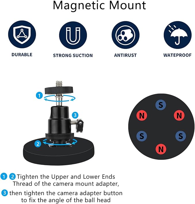 TEKCAM Magnetic Camera Mount Compatible - Image 3