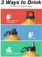 Coolflask 128 oz Gallon Water Bottle Insulated - Image 5
