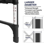 BOCOM 8.5 FT Aluminum Telescoping Ladder, Lightweight Multi-Purpose Collapsible - Image 2